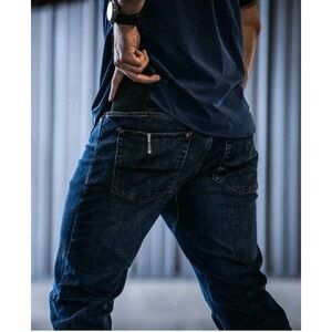 Vertx Defiance Jeans Mens 31x34 Blue Denim Dark Stonewash Stretch Tactical NWT